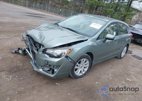 2015 Subaru Impreza 2.0I Premium z USA, uszkodzony, nr VIN JF1GPAC62FH255233